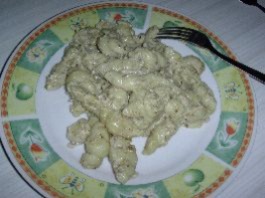 Pâtes aux noix