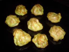 Gougères aux carottes