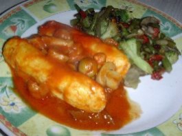 quenelles en sauce tomates