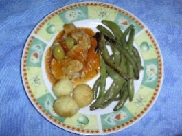 Sauté de porc à la tomate