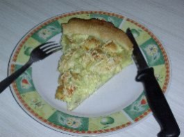 Tarte aux ravioles envoyée par Marion