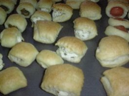 feuilletés chèvre et thym