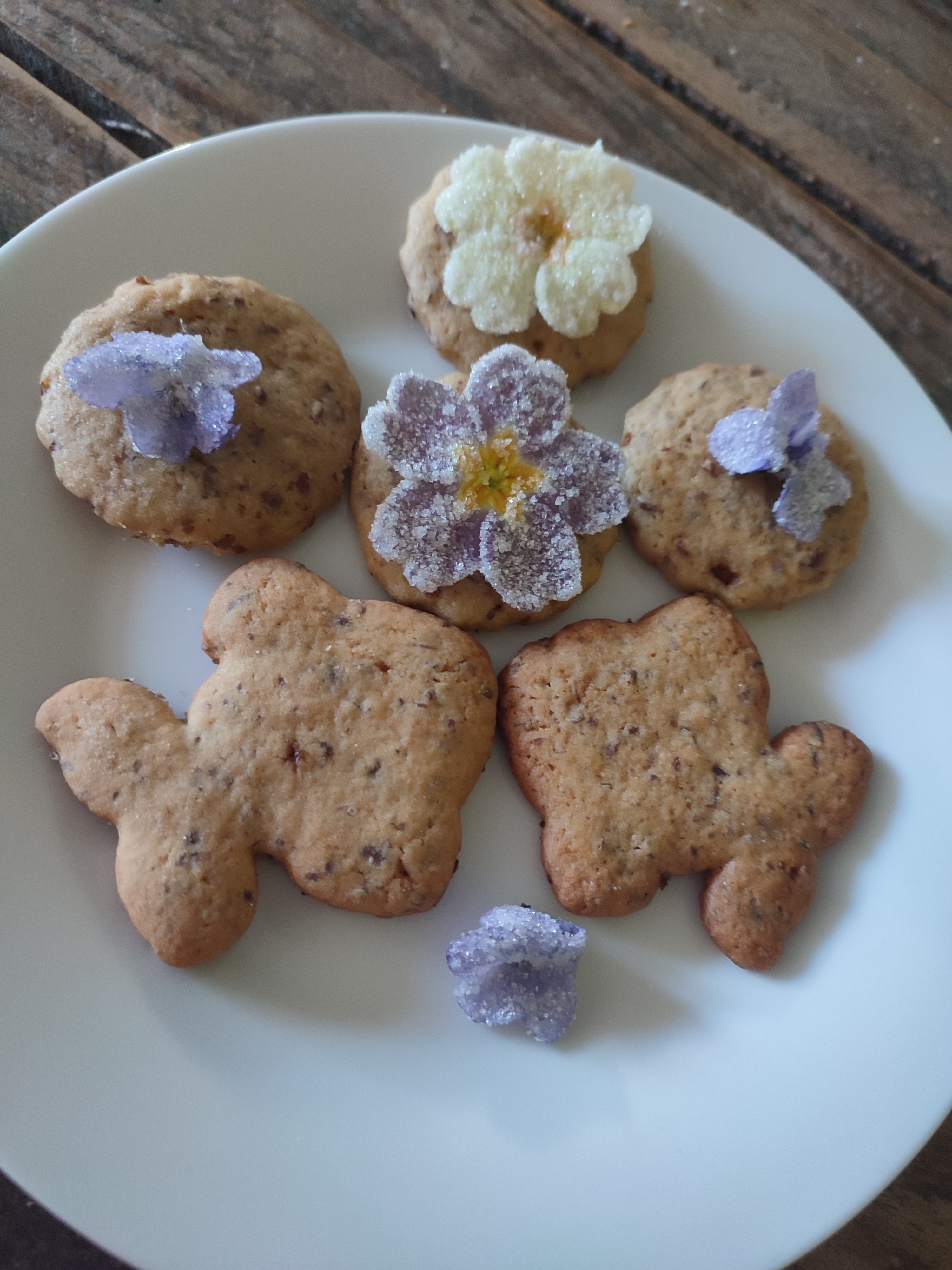 Fleurs en sucre