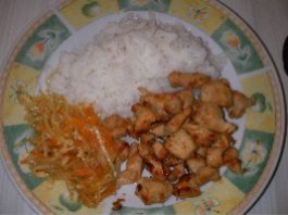 Blancs de poulet au gingembre